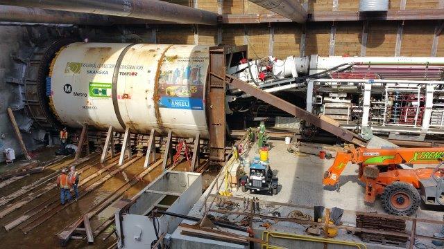 TBM Angeli in launch shaft 2